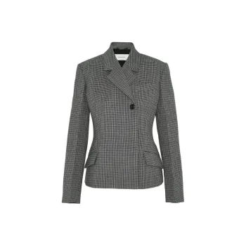 Ferragamo Shepherd's check Double breasted Blazer