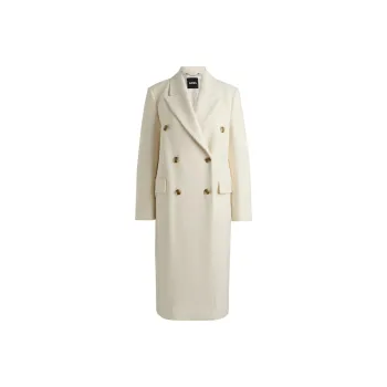 HUGO BOSS Coats Women's White