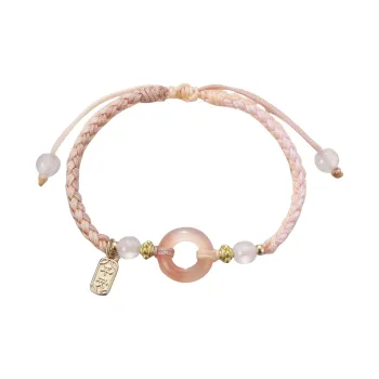 Stomle Family Sweet Style Peach Blossom, Chinese Fashion Trend Style Adjustable Lanyards