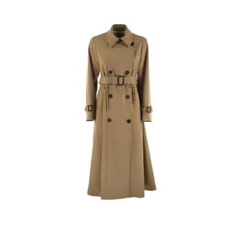 WEEKEND MaxMara Double Breasted Belted Coat