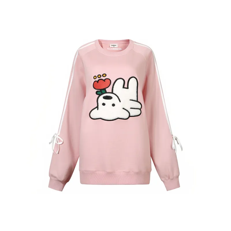 Guuka Sweatshirts Women's Shrimp Pink-0