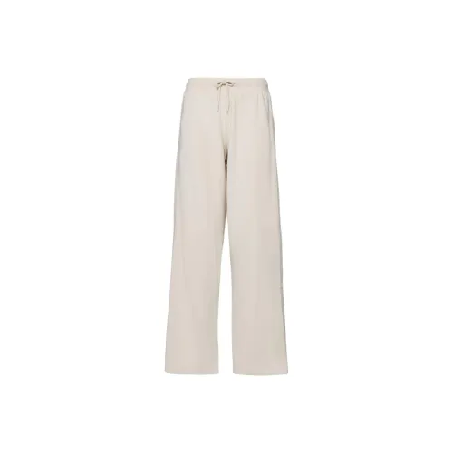 Tommy Hilfiger Th Established Wide Leg t-shirt Trousers Casual Pants Women's Beige