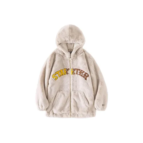 STARTER Velvet Jackets Women's Birch White