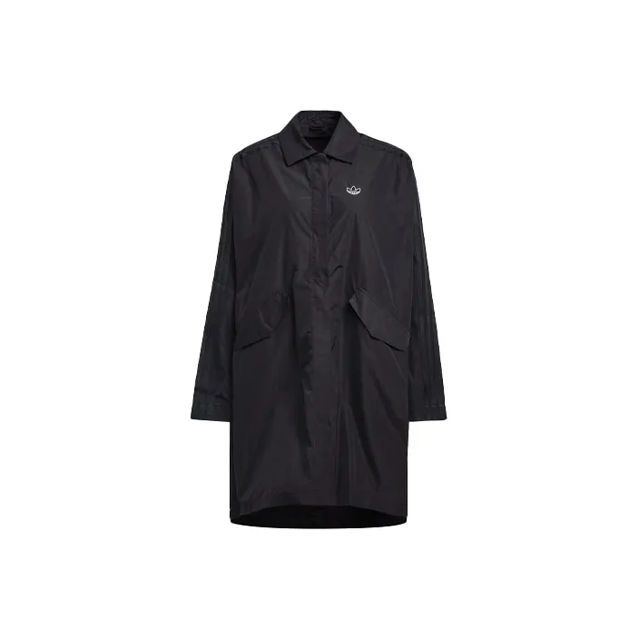 Adidas Originals Trench Coats Women's Black-0
