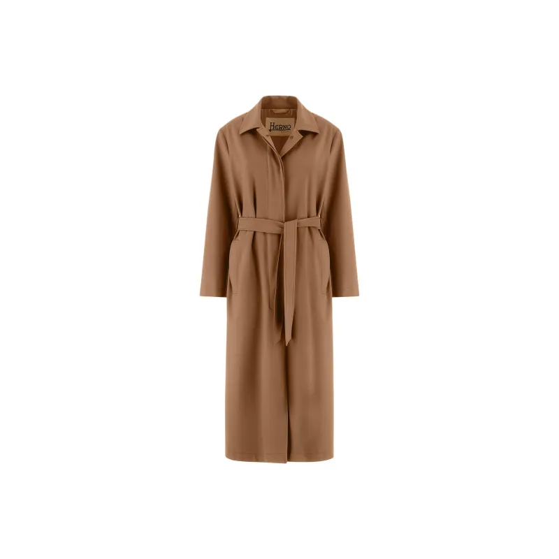 HERNO Belted Trench Coat-0