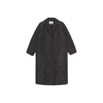 GANNI Puffer Jackets Women's Black