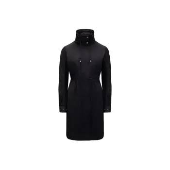Moncler Trench Coat Women's Black