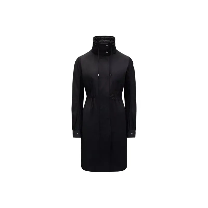 Moncler Trench Coat Women's Black-0