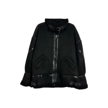 Icicofficial Cropped Coats Women's