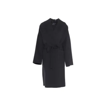 WEEKEND MaxMara Eris Belted Long Sleeved Coat