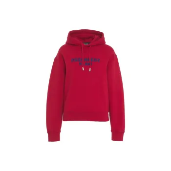 DSQUARED 2 Logo Printed Drawstring Hoodie