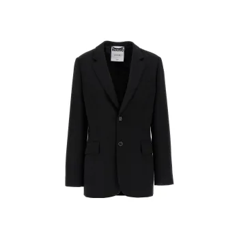 MOSCHINO Single Breasted Martingale Blazer