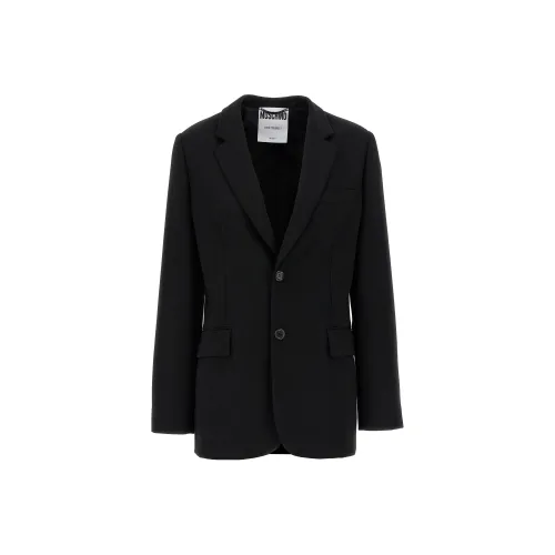 MOSCHINO Single Breasted Martingale Blazer