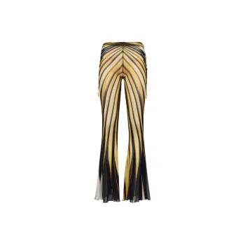 Roberto Cavalli Ray Of Gold Flared Trousers