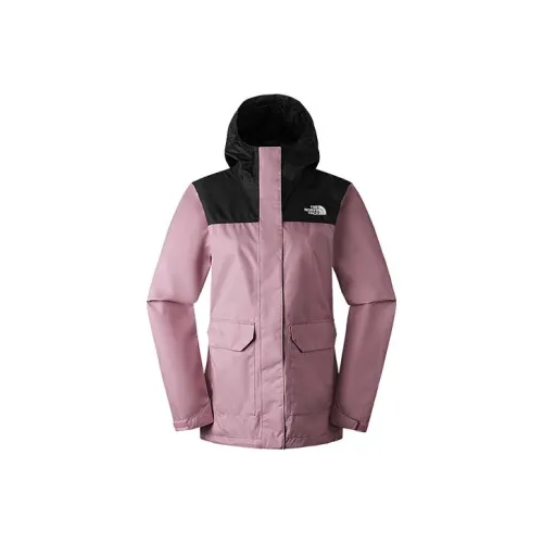 THE NORTH FACE City Outdoor Collection Windbreaker Jackets Women's Pastel Pink