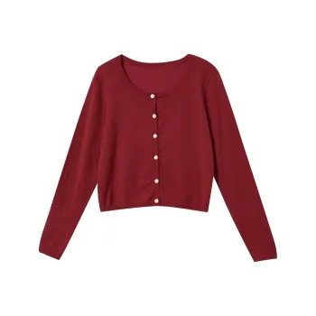 WESTLINK Cropped Coat Women's Red