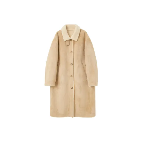 3COLOUR Coats Women's Khaki