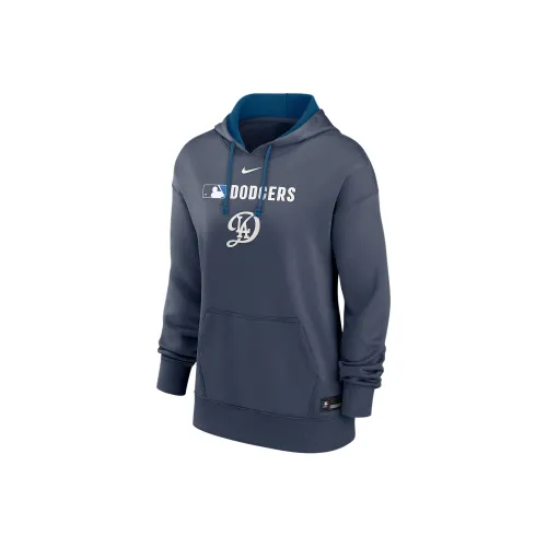 Nike Los Angeles Dodgers Authentic Collection City Connect Women's Nike Therma Mlb Pullover Hoodie