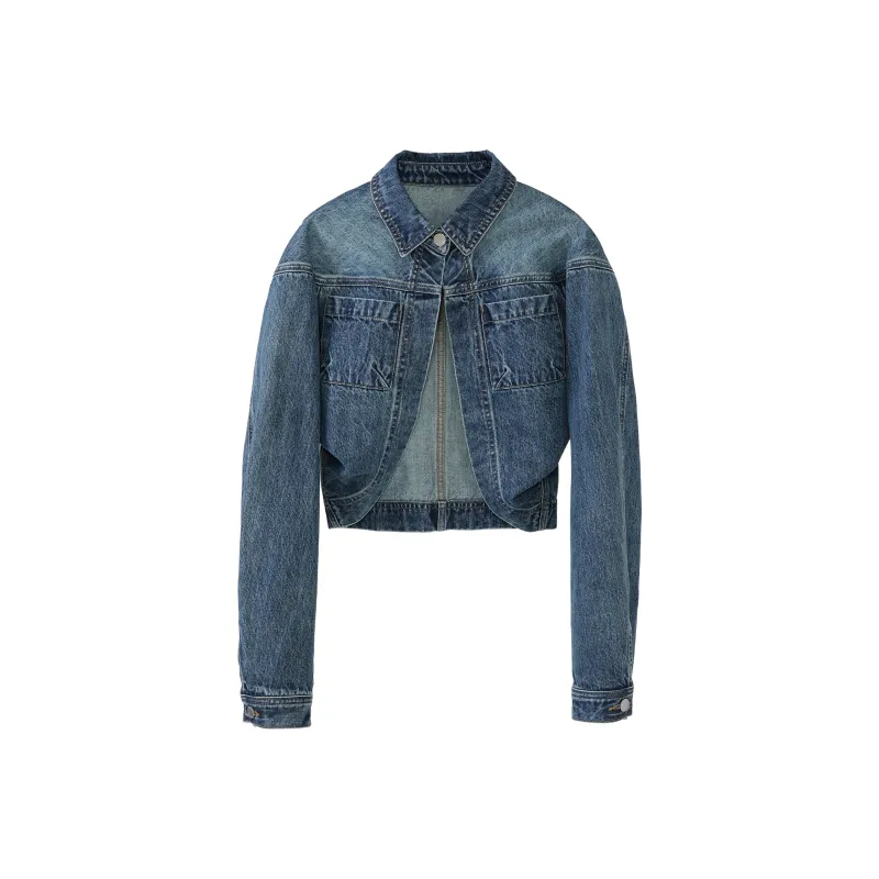 Fstudio Denim Jacket Women's Blue-0