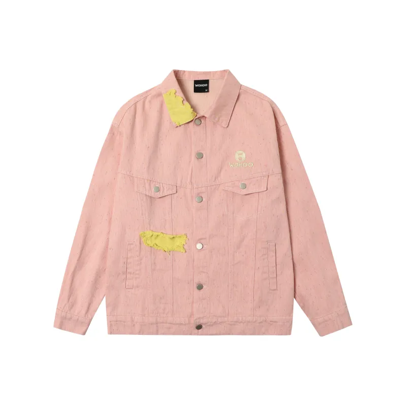 WOHOO Denim Jackets Unisex-0