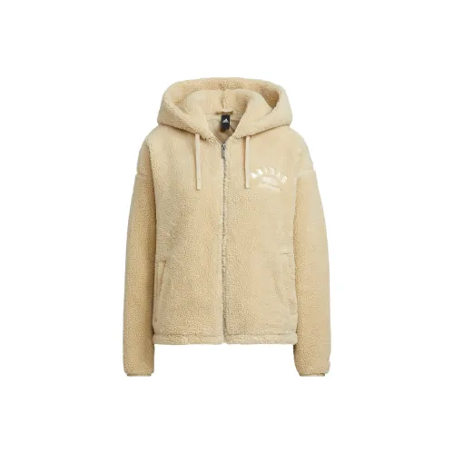 Adidas Velvet Jackets Women's Grassland Brown