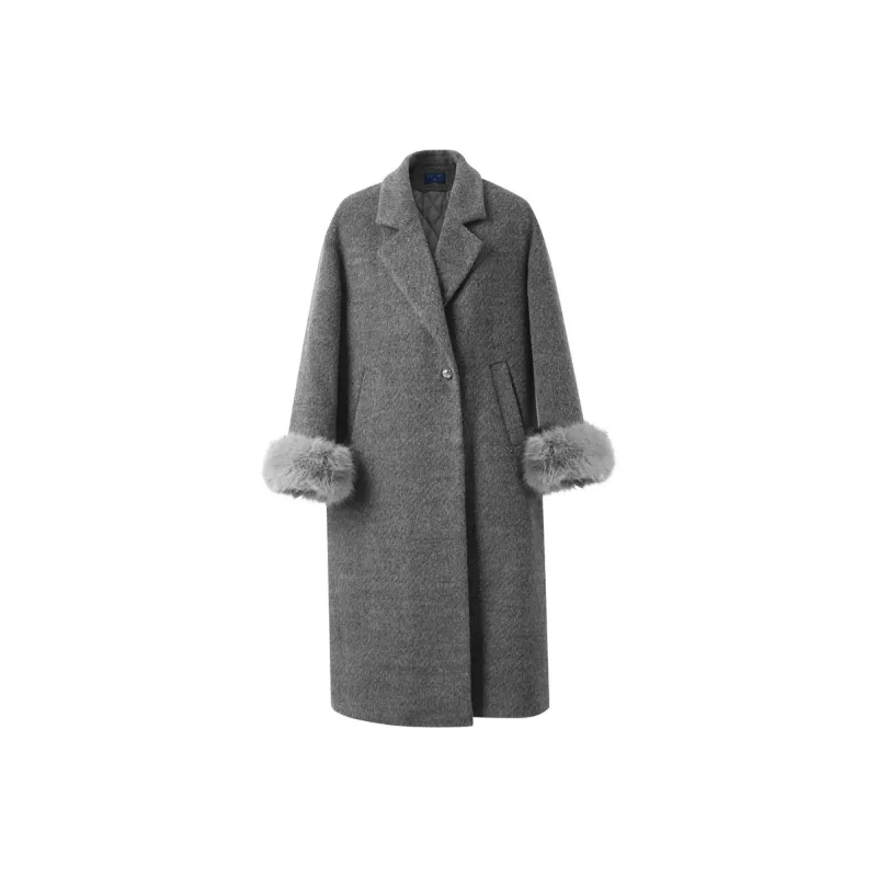 3COLOUR Coats Women's Heather Gray-0