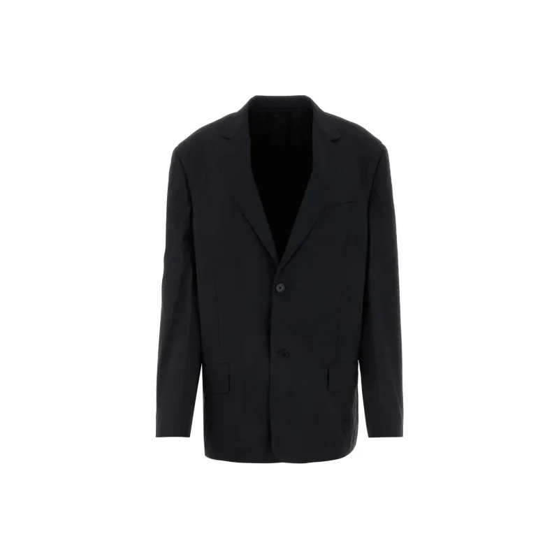Balenciaga Single Breasted Buttoned Jacket-0