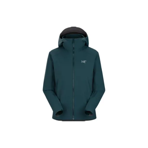 Arcteryx GAMMA LT Outdoor Hiking Water Resistant Windproof Breathable Warm Windbreaker Jacket Women's