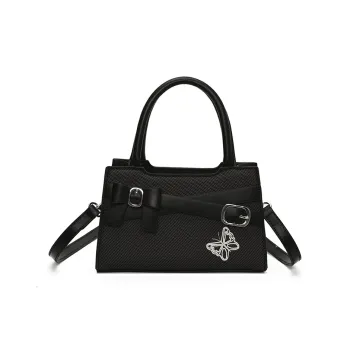 Yalu PU Handbag Unisex Black/Brown/Pink/White