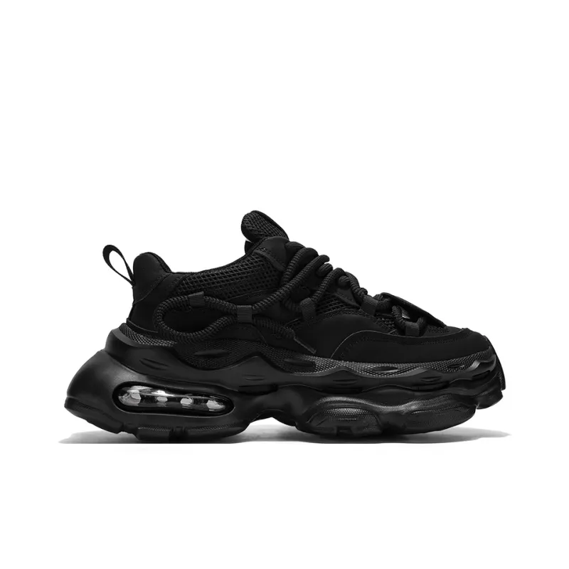 HACKBUTEER Low Top Chunky Sneakers Men's Box Included-4
