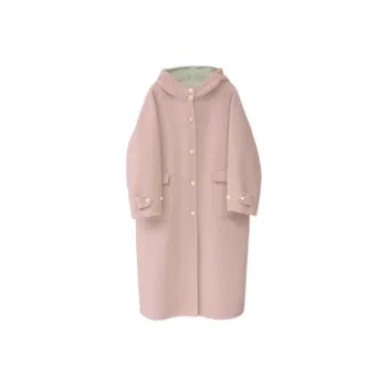 MTHE Velvet feel Coat Women's Pink