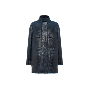 FENDI Long Sleeved High Neck Jacket