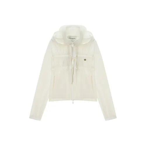 Teenie Weenie Cropped Coat Women's Yellow