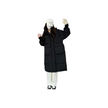 Flowers In Water Puffer Jacket Women's