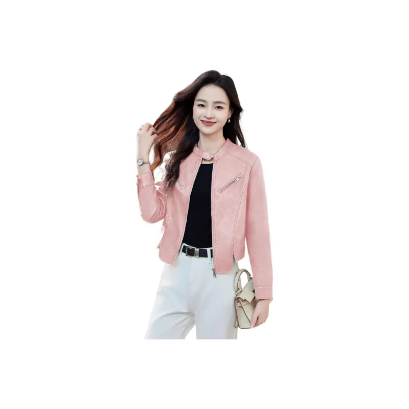 Fele.d Leather Jackets Women's-3