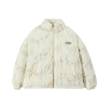OSQ Puffer Jacket Women's White