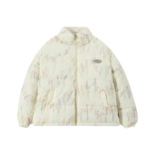 OSQ Puffer Jacket Women's White