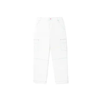 Vans THREAD IT CARGO PANT WOVEN PANTS Casual Pants Women's White