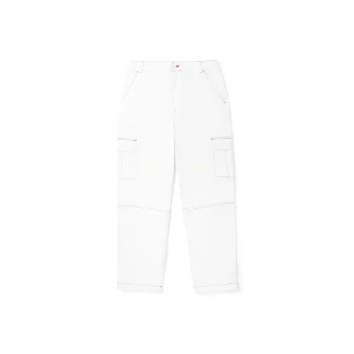 Vans THREAD IT CARGO PANT WOVEN PANTS Casual Pants Women's White
