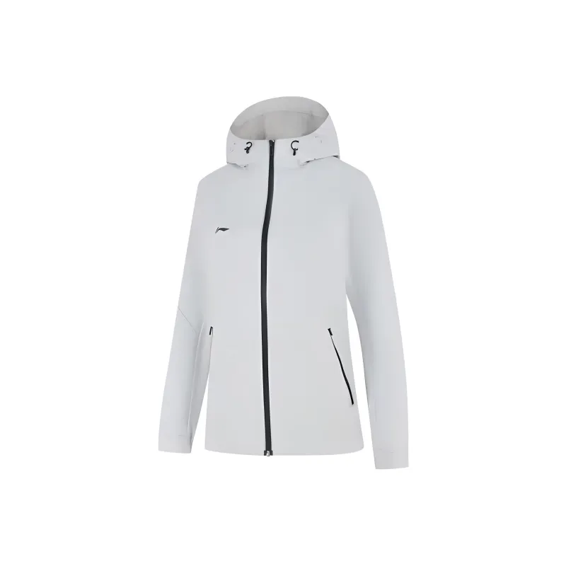 LiNing Trench Coat Women's Drip Gray-0