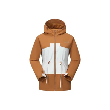 Tectop Waterproof And Windproof To Keep Warm Windbreaker Jacket Women's Amber