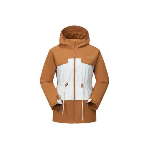 Tectop Waterproof And Windproof To Keep Warm Windbreaker Jacket Women's Amber