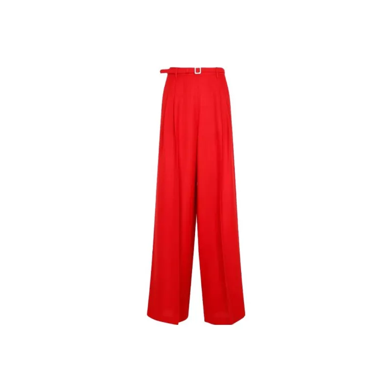 Ralph Lauren Collection Wide Leg Silk Trousers-0