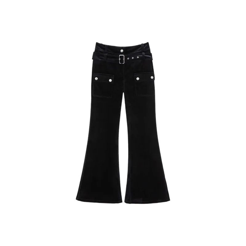 Bebe FW23 Casual Pants Women's Black-0