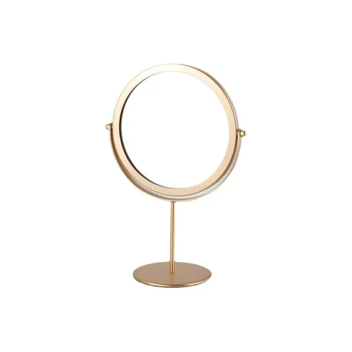 JIXUAN Portable Makeup Desktop Portable Large Size For Home Use Makeup Mirror Minimalist Style