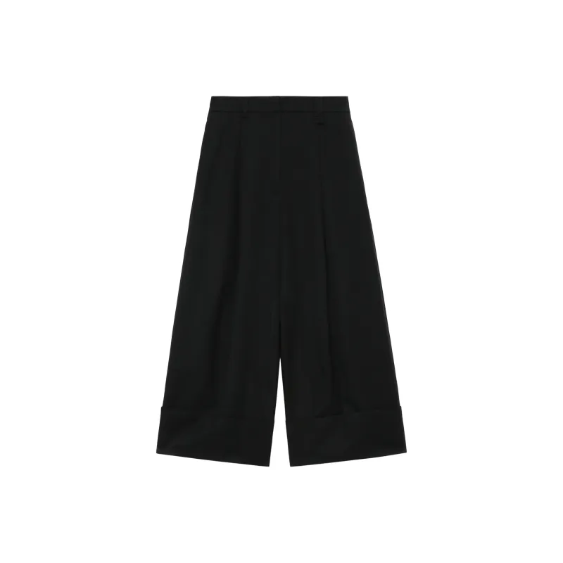 SIMONE ROCHA Wide leg Cropped Trousers-0