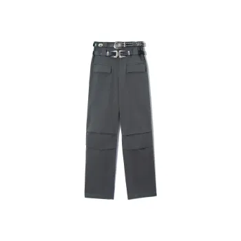 MYMIX Casual Pants Women's Dark Gray