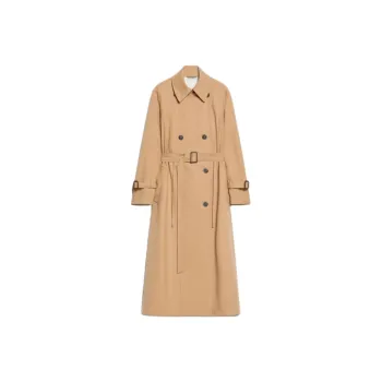 WEEKEND MaxMara Trench Coat Women's Camel