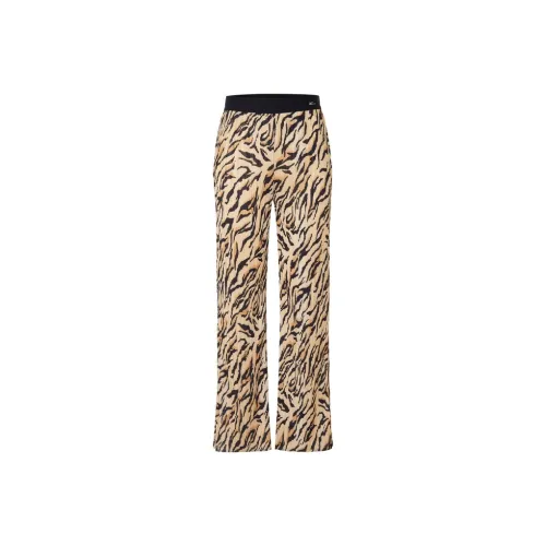 MO&CO Casual Pants Women's Two Tone Tiger Print