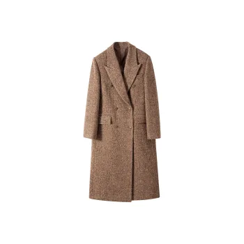 MOSIIMORII Coat Women's Pinecone Brown